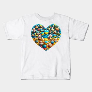 I Love Ukraine Kids T-Shirt